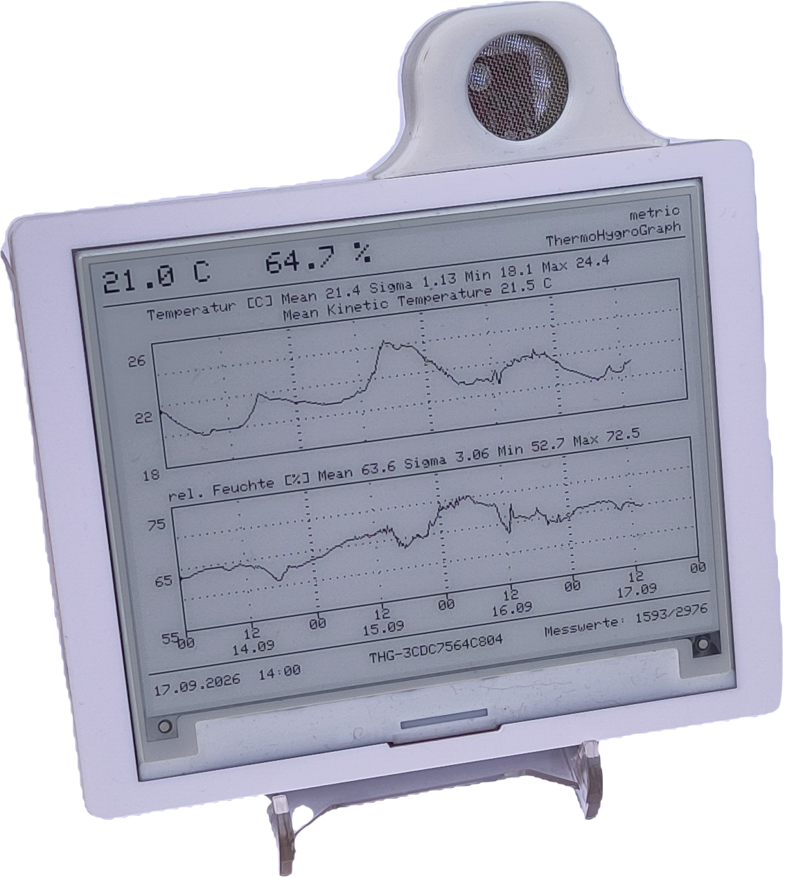 ThermoHygroGraph Smart-Datenlogger